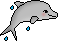 Vissen Mini plaatjes Dolfijn 