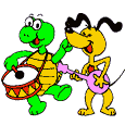 Muziek plaatjes Dieren muziek 