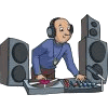 Dj Muziek plaatjes 