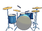 Muziek plaatjes Drummen 