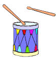 Muziek plaatjes Drummen 