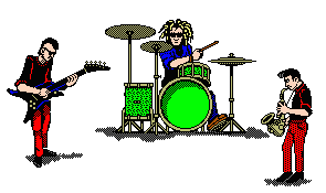 Muziek plaatjes Drummen 