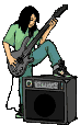 Muziek plaatjes Gitarist 