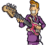 Muziek plaatjes Gitarist 