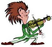 Viool spelen Muziek plaatjes 