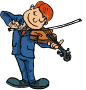 Viool spelen Muziek plaatjes 