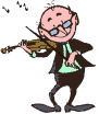 Viool spelen Muziek plaatjes 