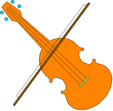 Muziek plaatjes Viool 