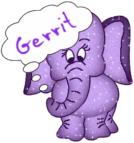 Naamanimaties Gerrit Olifant Die Gerrit Denkt