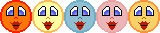 Naamanimaties Ronja Gekleurde Smiley