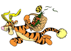 Disney Pasen Pasen plaatjes Tijgertje Van Winnie De Pooh Die Paashaas Speelt