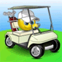 Plaatjes 3d smilies Golfer Smilie