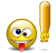 Plaatjes 3d smilies Gestoorde Smilie