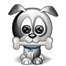 Plaatjes 3d smilies Hond Met Bot