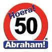 Plaatjes Abraham Hoera 50 Abraham Straatbord