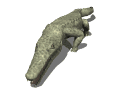 Plaatjes Aligators Happende 3D Krokodil