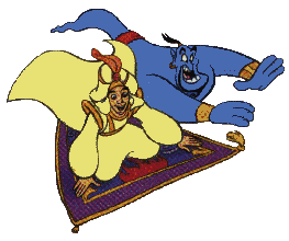 Plaatjes Alladin Alladin En Geest