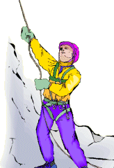 Plaatjes Alpinist Professionele Bergbeklimmer