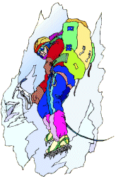 Plaatjes Alpinist Ijsberg Beklimmer