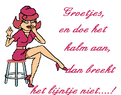 Plaatjes Animatie tekst Doe Het Kalm Aan