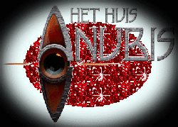 Plaatjes Anubis glitterplaatjes Huis Anubis Logo Glitter Rood
