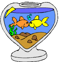 Plaatjes Aquarium Hart Vissenkom Vissen Liefde