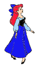 Ariel Plaatjes Ariel Met Blauwe Jurk