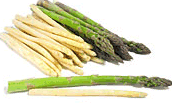 Asperge Plaatjes Witte En Groene Asperges