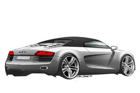 Plaatjes Audi r8 Grijze Audi R8