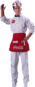 Plaatjes Barbiepoppen Coca Cola Verkoper