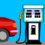 Plaatjes Benzinepomp 