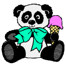 Plaatjes Beren panda Panda Ijsje