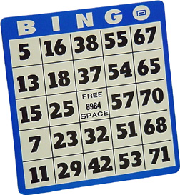 Bingo Plaatjes 
