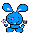 Plaatjes Bubblegums Bubblegum Konijntje Springt