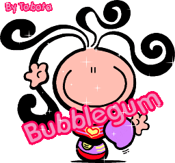 Plaatjes Bubblegums Bubblegum Glitter