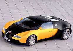Plaatjes Bugatti veyron Bugatti Veyron Geel Zwart