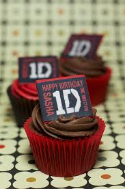 Plaatjes Cupcake Cupcakes Met 1D One Direction