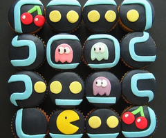 Plaatjes Cupcake Pac Man Cupcakes