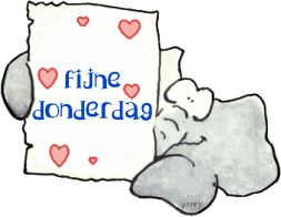 Plaatjes Dagen Fijne Donderdag Olifant