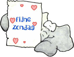 Plaatjes Dagen Fijne Zondag Olifant