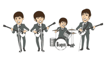 Dansen Plaatjes The Beatles Animatie
