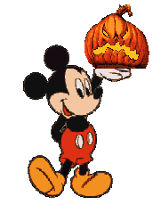 Plaatjes Disney1 Mickey Disney Halloween Pompoen