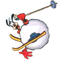 Plaatjes Donald duck Goofy Zit Vast In Sneeuwbal