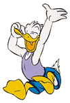 Plaatjes Donald duck Donald Duck Duiken Neus Dichtknijpen
