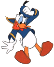 Plaatjes Donald duck Donald Verschrikt Springen