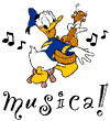 Plaatjes Donald duck Musica Donald Duck