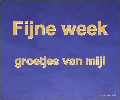Plaatjes fijne week 