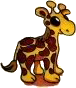 Giraffen Plaatjes Giraffe Met Kort Nekje