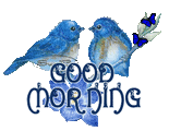 Plaatjes Goedemorgen Goedemorgen Good Morning Blauwe Vogels Vlinders