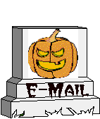 Halloween Plaatjes Grafsteen Graf Email